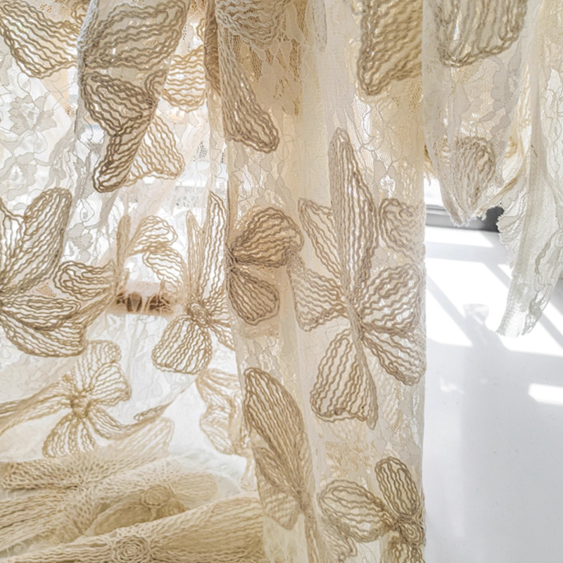 Cotton Thread Lace Jacquard Th - Embroidery Net Fabric recensie en prijs