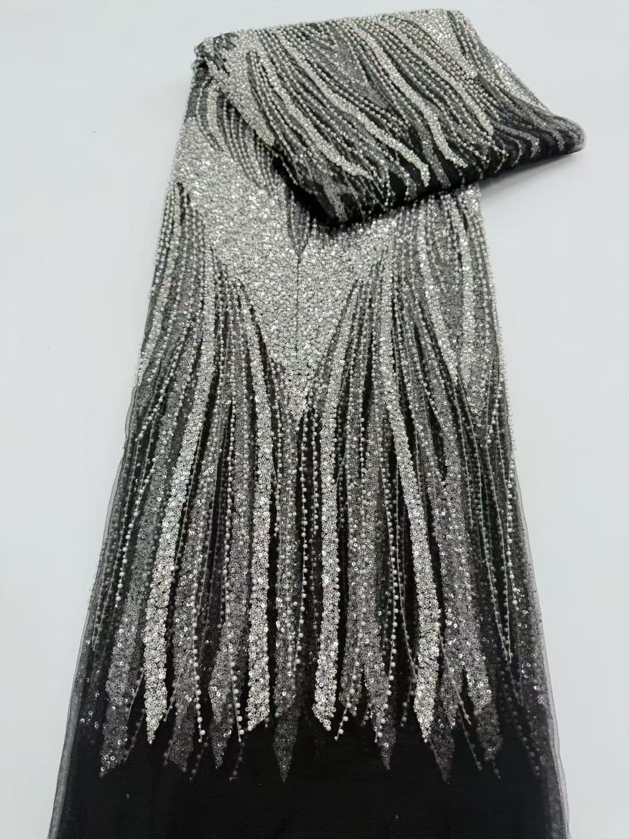Luxury High Grade Shiny Sequin - Embroidery Net Fabric recensie en prijs