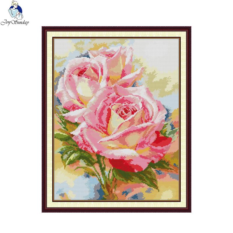 Joy Sunday Cross Stitch Kit DI - Embroidery Rose Stitch recensie en prijs