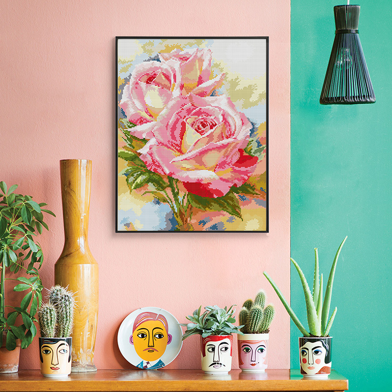 Joy Sunday Cross Stitch Kit DI - Embroidery Rose Stitch recensie en prijs