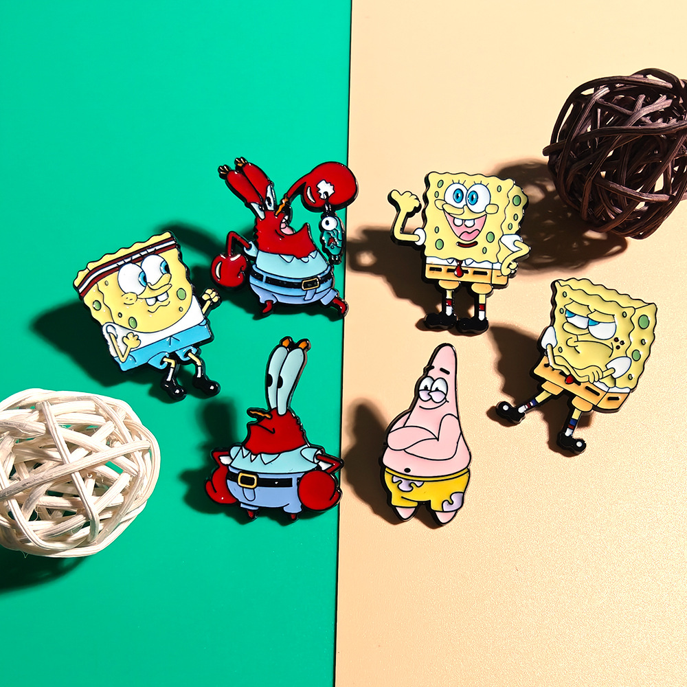 6 Pcs SpongeBob SquarePants An - Embroidery Garment recensie en prijs