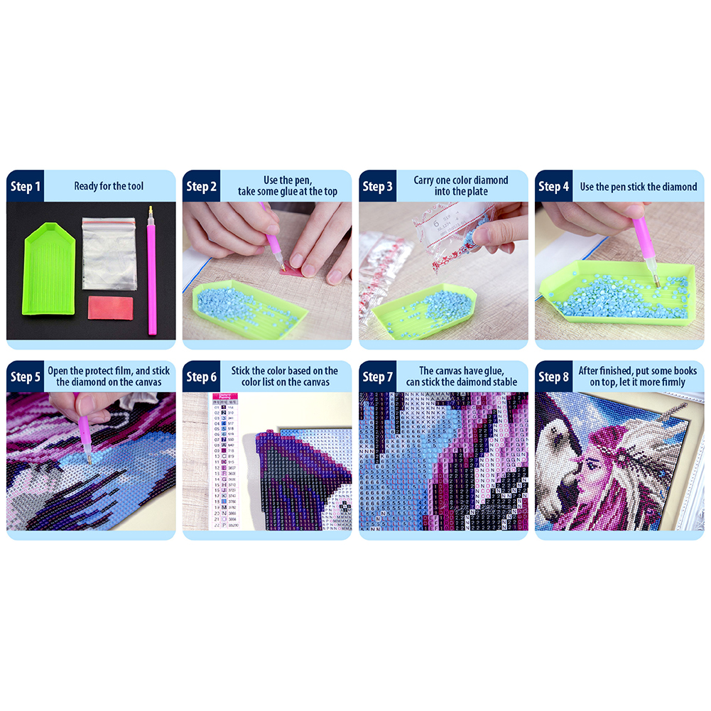 5D Full Round Diamond Painting - Embroidery Painting recensie en prijs
