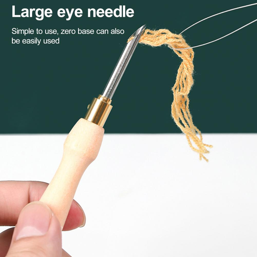 Embroidery Needle Wooden Handl - Embroidery Needle recensie en prijs