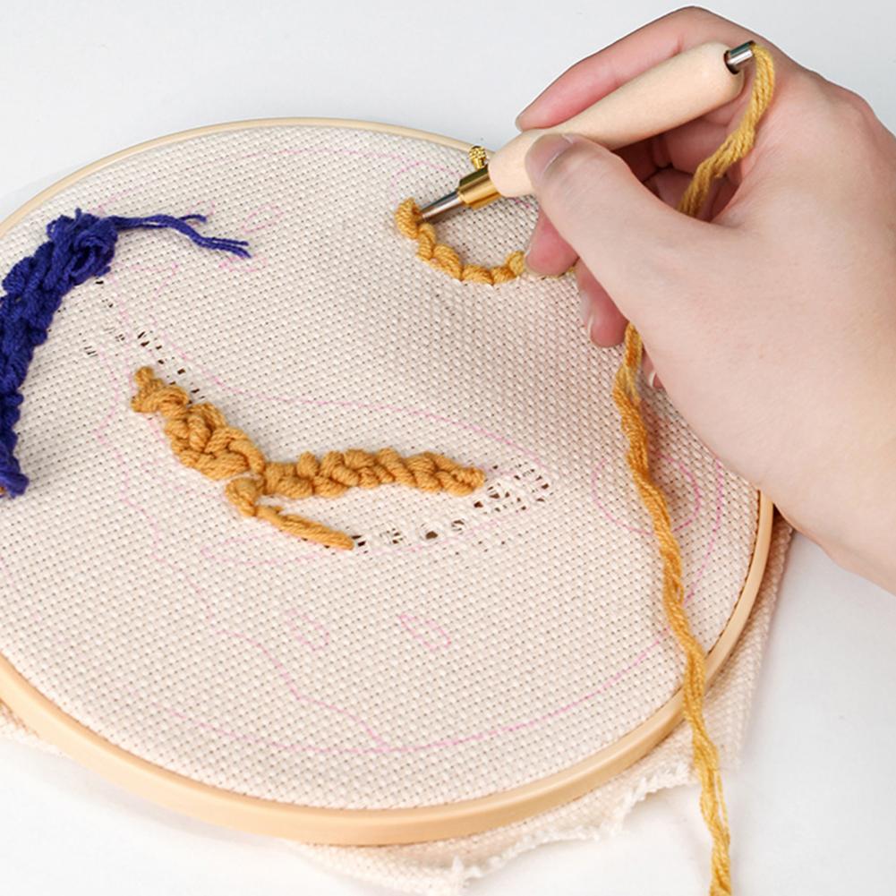 Embroidery Needle Wooden Handl - Embroidery Needle recensie en prijs