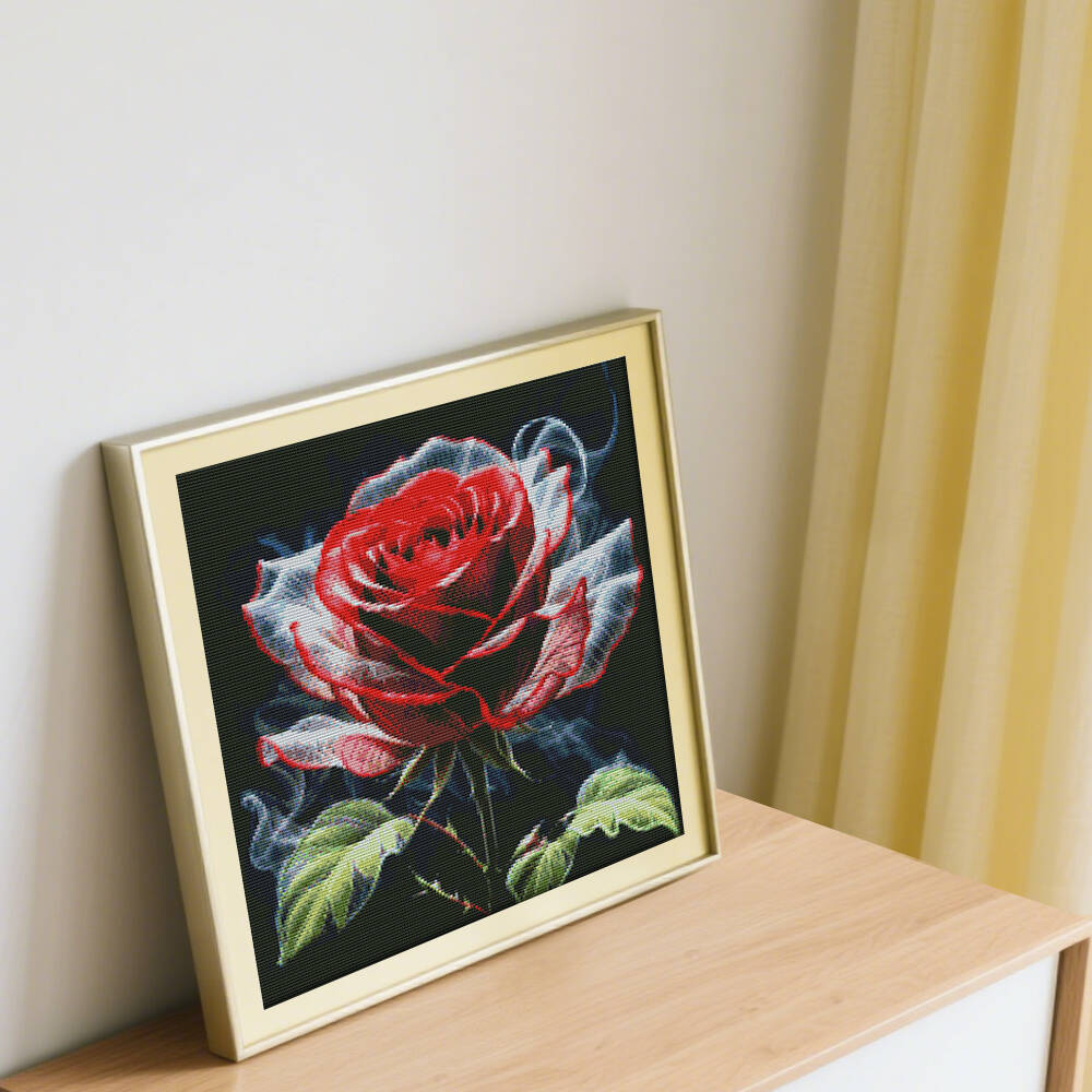 DIY Rose Flower Cross Stitch K - Embroidery Rose Stitch recensie en prijs