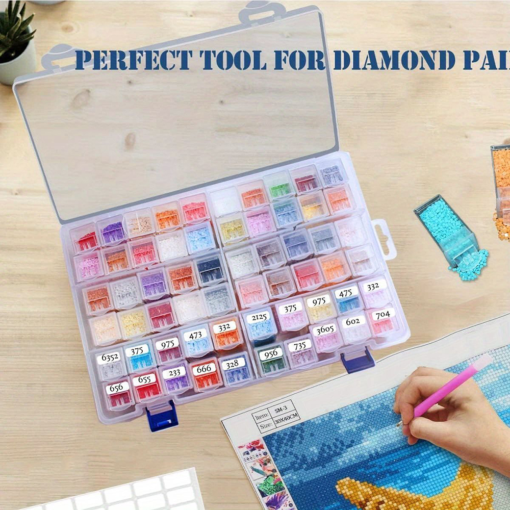 Square Plastic Diamond Paintin - Embroidery Painting recensie en prijs
