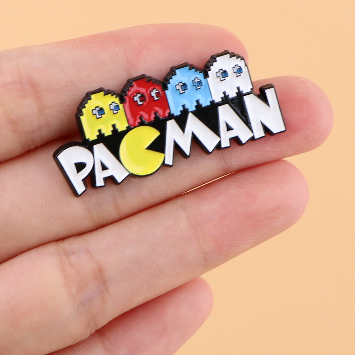 Pac-Man Game Brooch Pin Badge  - Embroidery Garment recensie en prijs