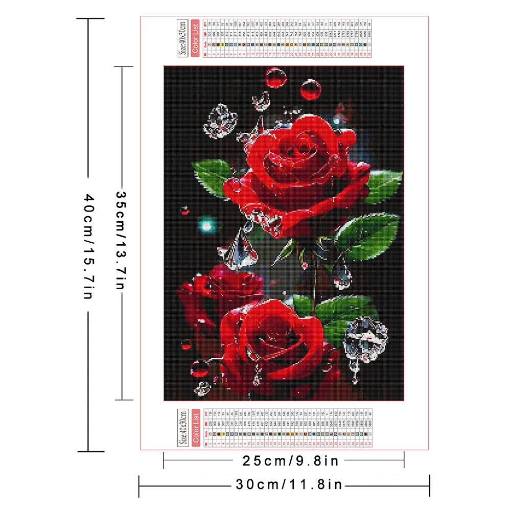 AZQSD Diamond Painting Full Dr - Embroidery Rose Stitch recensie en prijs