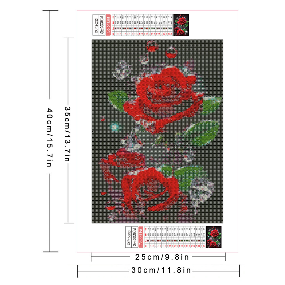 AZQSD Diamond Painting Full Dr - Embroidery Rose Stitch recensie en prijs