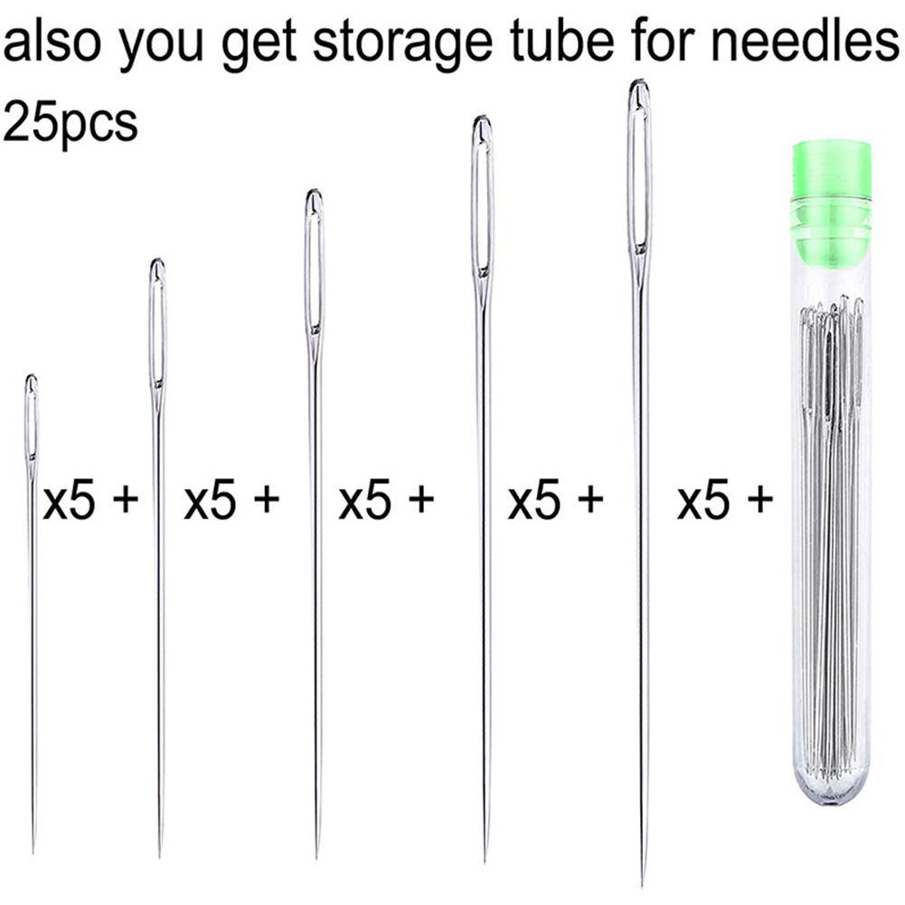 25 Pcs Large Eye Stitching Nee - Embroidery Needle recensie en prijs