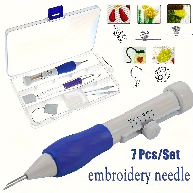7-Piece Embroidery Punch Needl - Embroidery Needle recensie en prijs