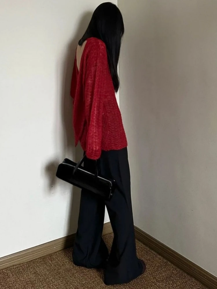 Y2K See-Through Knitted Women' - Embroidery Origin recensie en prijs